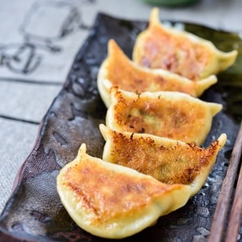 DSC6659 2 350x350 - Shrimp Dumplings (Saeu Mandu)