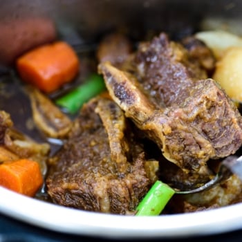 DSC7835 3 350x350 - Instant Pot Korean Braised Short Ribs