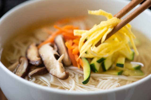 DSC9492 640x427 - Janchi Guksu (Warm Noodle Soup)