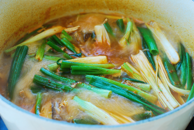 DSC 0016 640x428 - Spicy Soup with Leftover Turkey