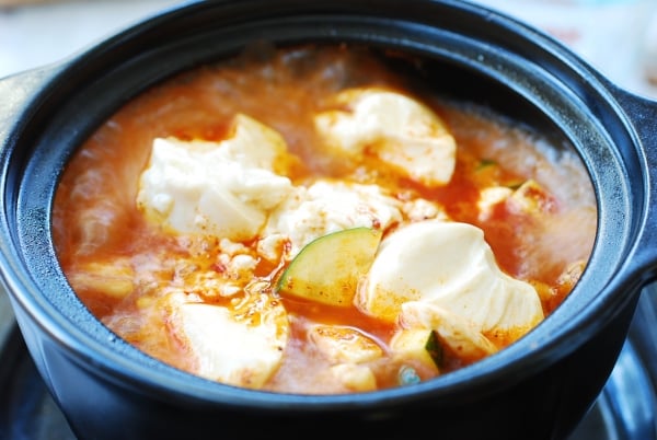 DSC 0086 600x402 - Haemul Sundubu Jjigae (Seafood Soft Tofu Stew)