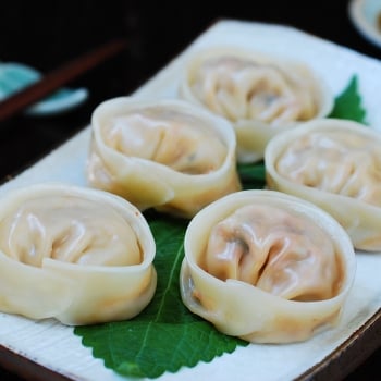 DSC 0153 350x350 - Kimchi Mandu (Kimchi Dumplings)