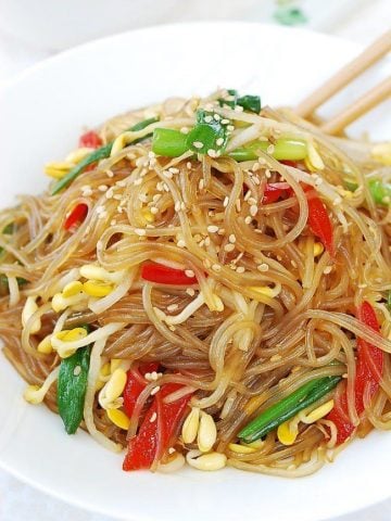 Kongnamul Japchae (Japchae with soybean sprouts