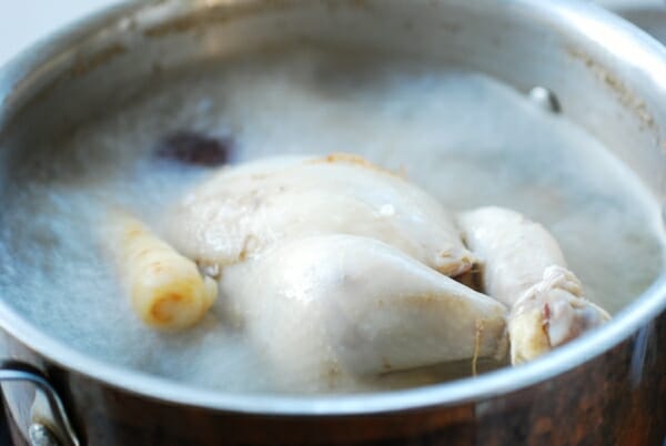 DSC 0570 600x402 - Samgyetang (Ginseng Chicken Soup)