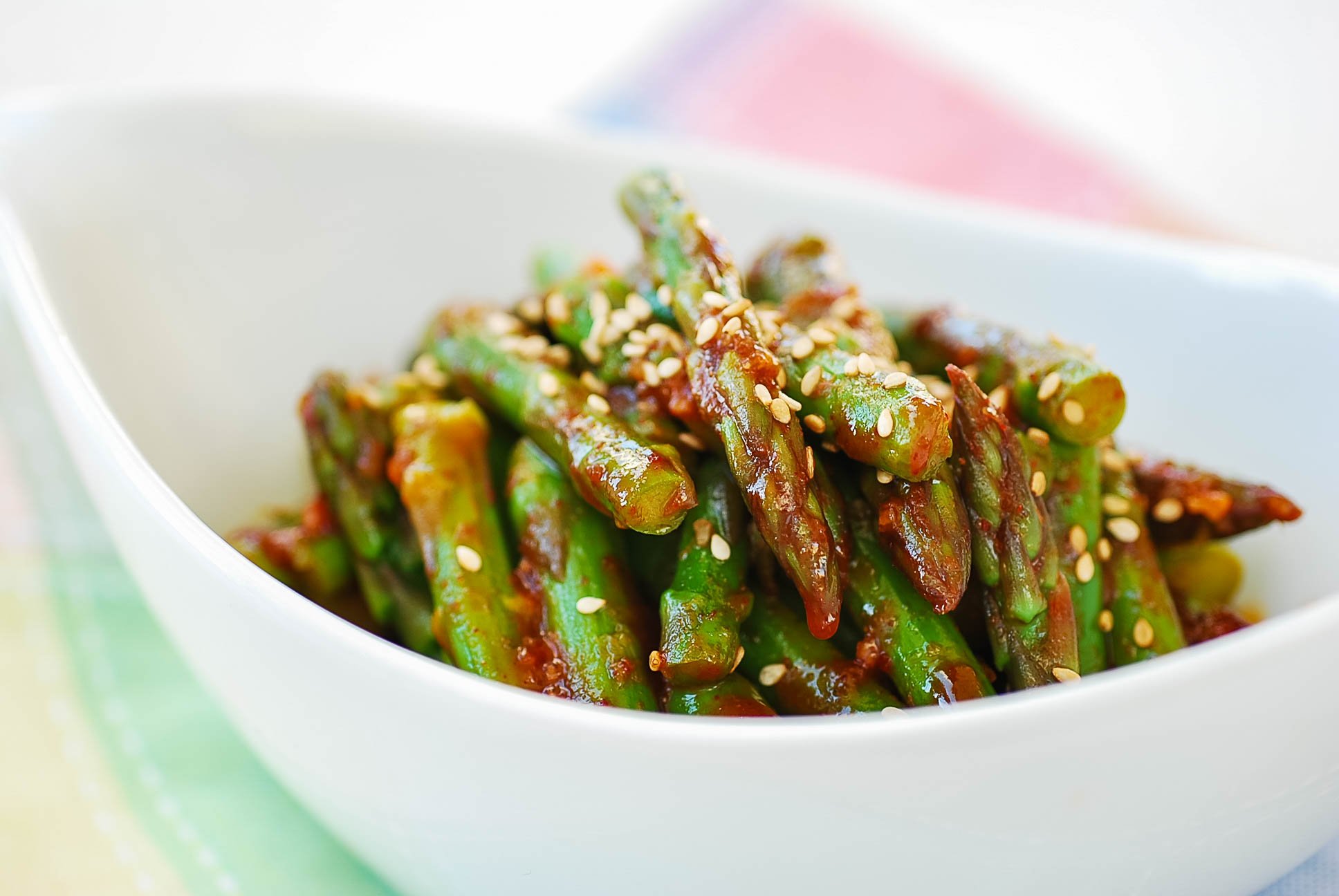 DSC 0815 - Asparagus with Gochujang Sauce