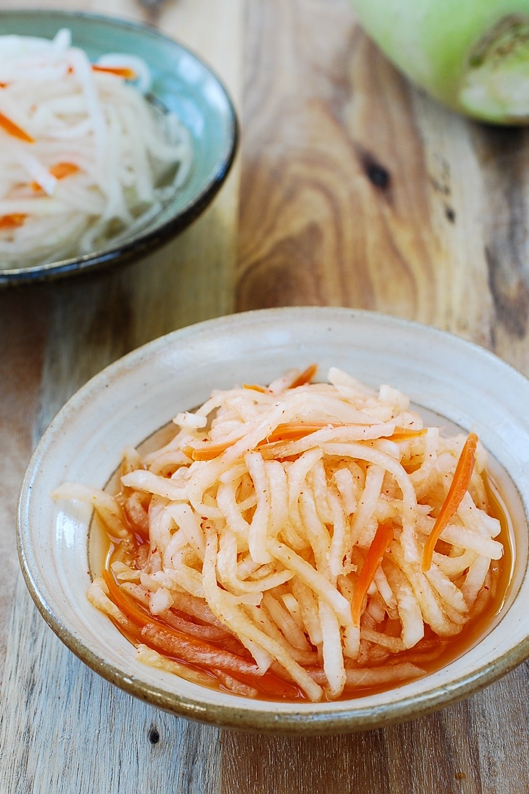 DSC 0875 3 - Musaengchae (Sweet and Sour Radish Salad)