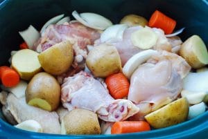 Korean braised chicken in the slow cooker