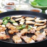 Grilled pork belly (Samgyupsal gui)