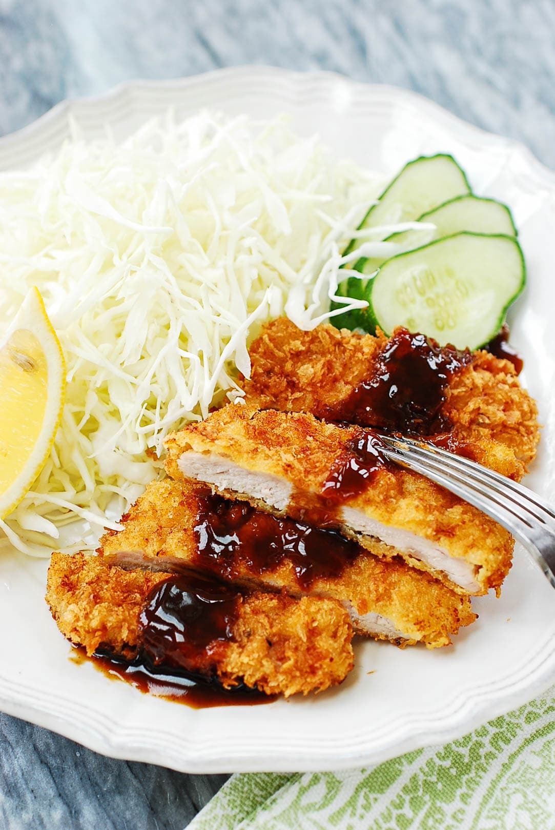 DSC 1922 3 - Tonkatsu (Pork Cutlet)