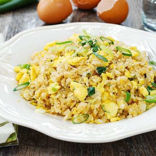 DSC 1939 2 500x500 - Egg Fried Rice (Gyeran Bokkeumbap)