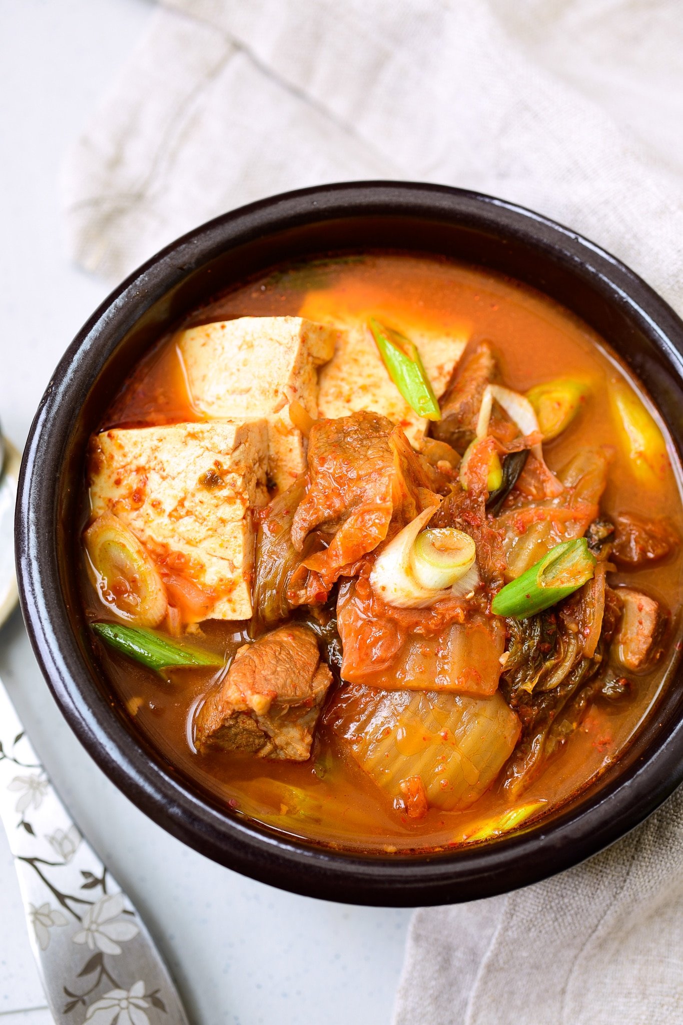 DSC 1967 1 - Instant Pot Kimchi Jjigae (Stew)