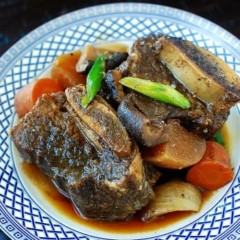 DSC 2796 350x350 - Slow Cooker Galbijjim (Korean Braised Short Ribs)