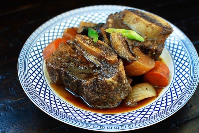 DSC 2812 1 e1484193968756 - Slow Cooker Galbijjim (Korean Braised Short Ribs)