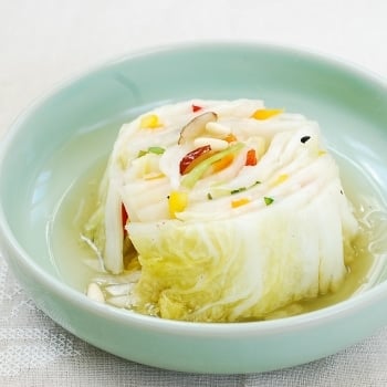 DSC 2956 1 350x350 - Baek Kimchi (White Kimchi)