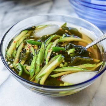 DSC 4974 2 350x350 - Oi Naengguk (Chilled Cucumber Soup)