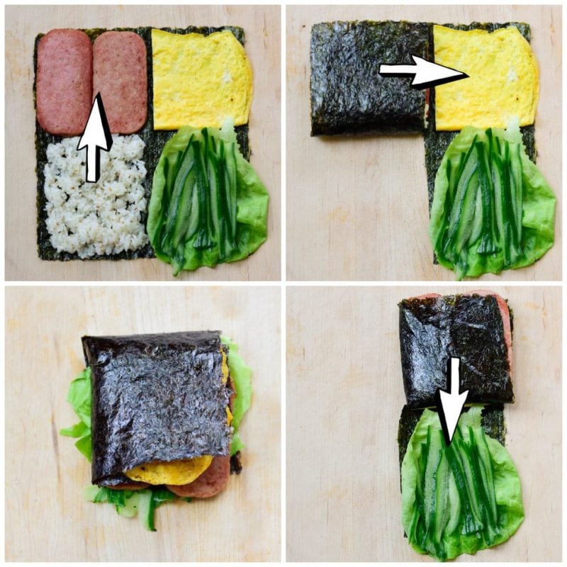 folded gimbap e1613618929640 - Folded Kimbap (or Gimbap)