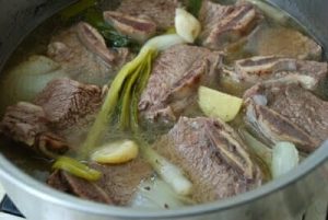 Galbijjim (Korean braised short ribs)