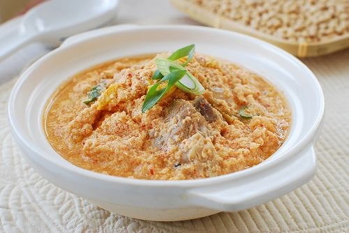 kongbiji jjigae - Kongbiji Jjigae (Ground Soybean Stew)