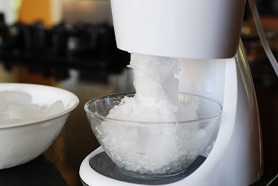 Patbingsu recipe 15 - Bingsu (Shaved ice with Sweet Red Beans)