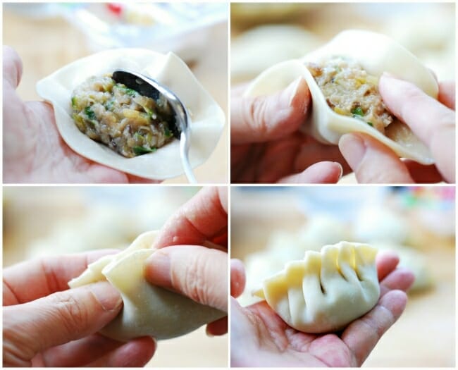 PicMonkey mandu e1538625396167 - Mandu (Korean Dumplings)