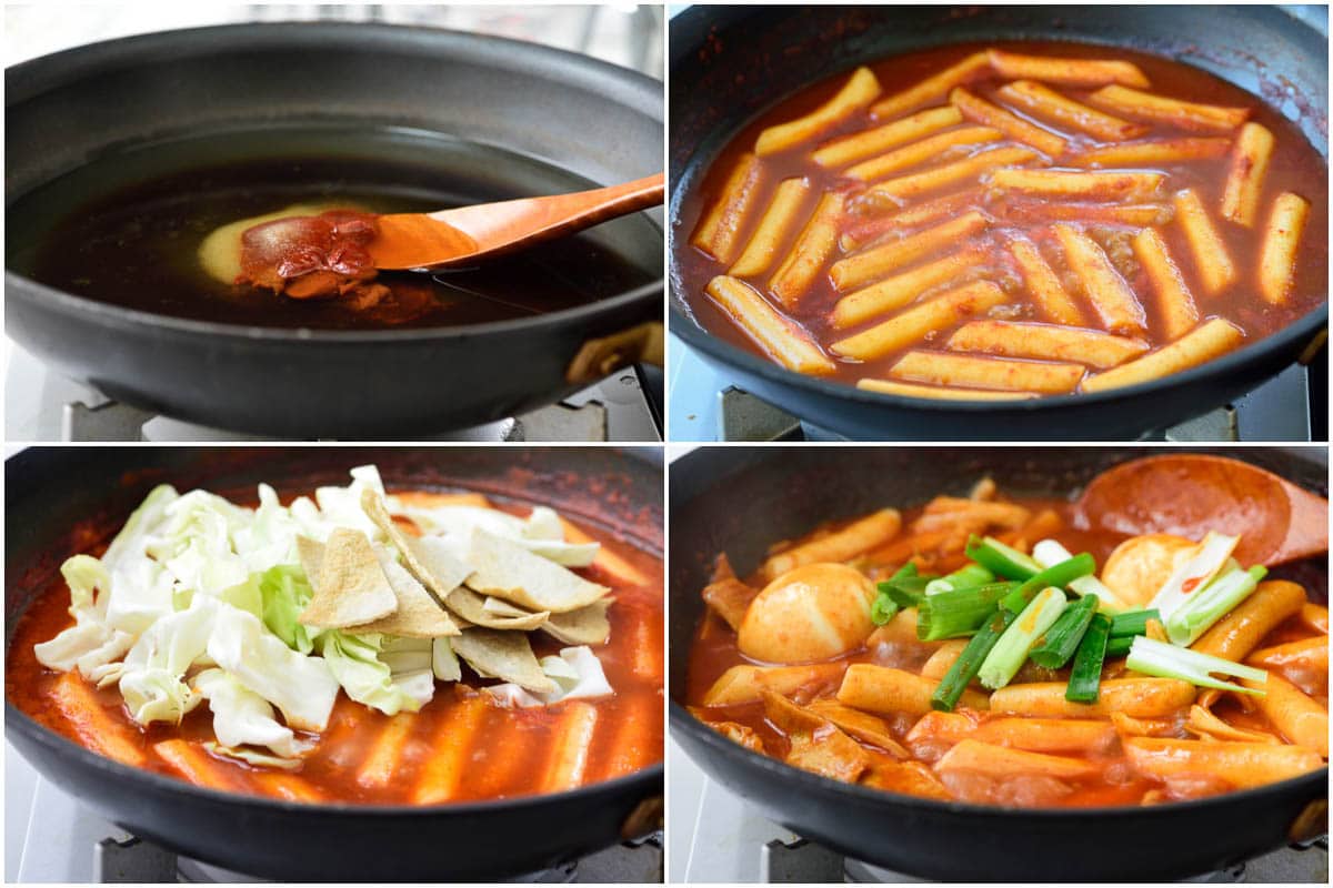 Recipe Card 18 2 - Tteokbokki (Spicy Stir-fried Rice Cakes)